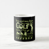 Golf-Großmutter Kaffeetasse (Mittel)