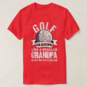 Golf Großvater Funny Golfspielen Golfer Großvater T-Shirt (Design vorne)