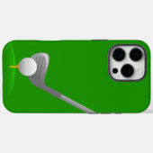 Golf Grün  Case-Mate iPhone Hülle (Rückseite (Horizontal))