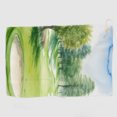 Golf Grünhandtuch Golfhandtuch (Horizontal)