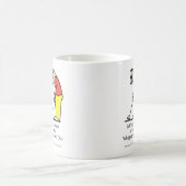 Golf-Gruß-Tasse Kaffeetasse (Mittel)