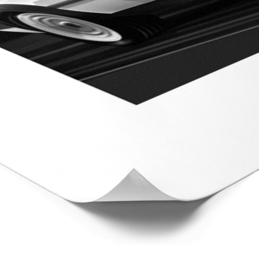 Golf GTI mk2 Poster Illustration (Ecke)