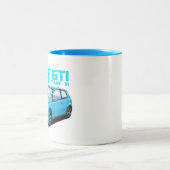 GOLF GTI MK6 ZWEIFARBIGE TASSE (Mittel)