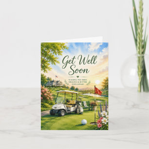 Golf Gute Besserung Golfer 