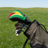 Golf Guyana & Guyana Flag /Golf Clubs Covers Golf Headcover (In SItu)