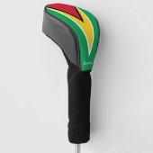 Golf Guyana & Guyana Flag /Golf Clubs Covers Headcover (angewinkelt)