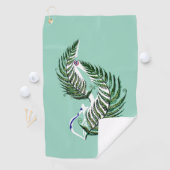 Golf Handtuch Aotearoa NZ Land Farn Design (Insitu)
