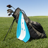 Golf Handtuch mit Fahne von Honduras (Gras)