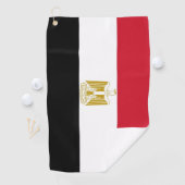 Golf Handtuch mit Flagge Ägyptens (Insitu)