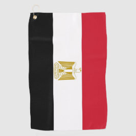 Golf Handtuch mit Flagge Ägyptens