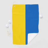 Golf Handtuch mit Flagge der Ukraine (Insitu)
