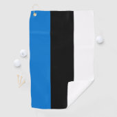 Golf Handtuch mit Flagge Estlands (Insitu)