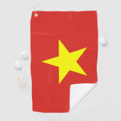Golf Handtuch mit Flagge von Vietnam (Insitu)