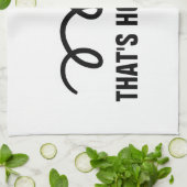 Golf-Handtuch mit lustigem Ball und individuellem Handtuch (Gefaltet)