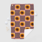 Golf Handtuch Sonnenblume (Insitu)