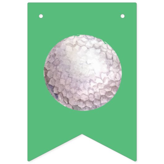 Golf Happy Birthday Banner (Erste Fahne)