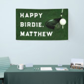 Golf Happy Birthday Banner (Messeveranstaltung)