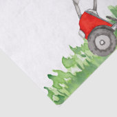 Golf Happy Birthday mit Golfwagen Wrapping Pape Seidenpapier (Detail)