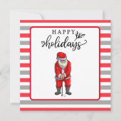 Golf Happy Holiday mit Weihnachten (Vorderseite)