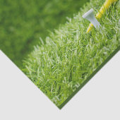 Golf Happy Vatertag für Golf Vater Seidenpapier (Detail)