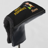 Golf Happy Verleihung an Golfer Golf Head Cover Golf Headcover (3/4 Vorderseite)