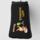 Golf Happy Verleihung an Golfer Golf Head Cover Golf Headcover (Rotieren 90)