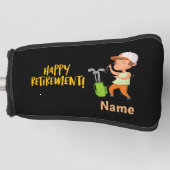 Golf Happy Verleihung an Golfer Golf Head Cover Golf Headcover (Vorderseite)