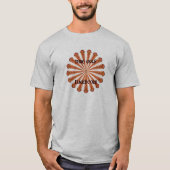 GOLF-HARDCORE-MUSHROOM-TRACER T-Shirt (Vorderseite)