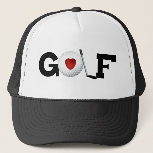 Golf Hat Truckerkappe (Vorderseite)