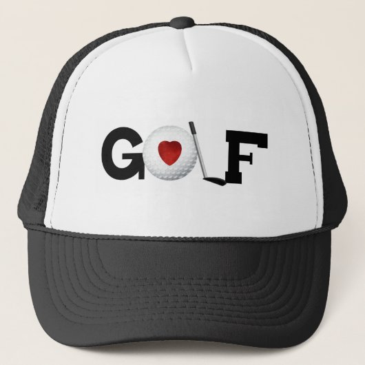 Golf Hat Truckerkappe (Vorderseite)