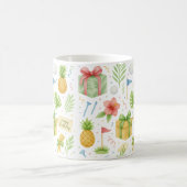 Golf Hawaii thematisch für hawaiianische Geschenke Kaffeetasse (Mittel)