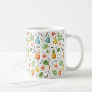 Golf Hawaii thematisch für hawaiianische Geschenke Kaffeetasse