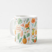 Golf Hawaii thematisch für hawaiianische Geschenke Kaffeetasse (Vorderseite Links)