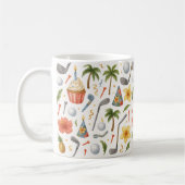 Golf Hawaii thematisch für hawaiianische Geschenke Kaffeetasse (Links)