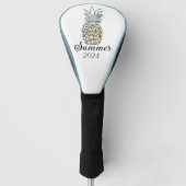 Golf Head Cover Ananas Golf Headcover (Vorderseite)
