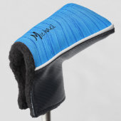 Golf Head Cover Blue Headcover (3/4 Vorderseite)