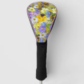 GOLF HEAD COVER - Blumengarten Blumendesign Headcover (Vorderseite)