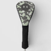 Golf Head Cover der grünen Camouflage mit individu Headcover (Vorderseite)