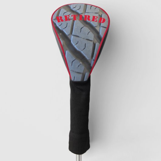 Golf Head Cover für LKW-Reifen Headcover (Vorderseite)