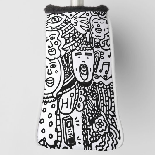 Golf Head Cover Headcover (Rotieren 90)