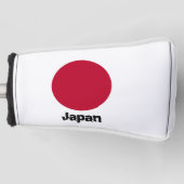 Golf Head Cover mit japanischer Flagge Golf Headcover (Vorderseite)