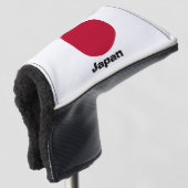 Golf Head Cover mit japanischer Flagge Headcover (3/4 Vorderseite)