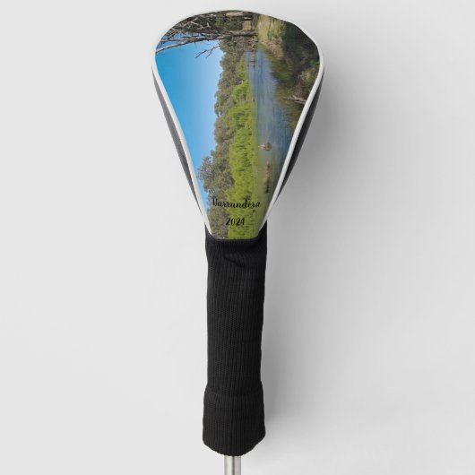Golf Head Cover Narrandera Rocky Waterhole Headcover (Vorderseite)