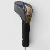 Golf Head Cover Netherlands Windmill Landschaft Headcover (angewinkelt)