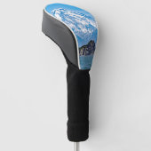 Golf Head Cover of Mount Redouht, Alaska Headcover (angewinkelt)