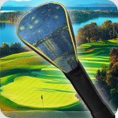 GOLF HEAD COVER - Startnight Over Rhone - van Gogh Golf Headcover