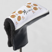 Golf Head Cover White Pizza Headcover (3/4 Vorderseite)