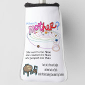 Golf Head Cover Wo ist Mutter? Golf Headcover (Rotieren 90)