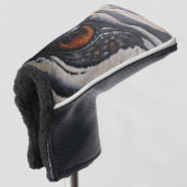 Golf Head Cover Zebra Eye Headcover (3/4 Vorderseite)