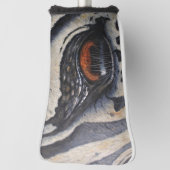 Golf Head Cover Zebra Eye Headcover (Rotieren 90)